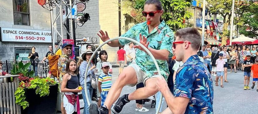 Animations Rue St-Denis - Montréal Complètement Cirque Festival - Artistic advisor (2022)